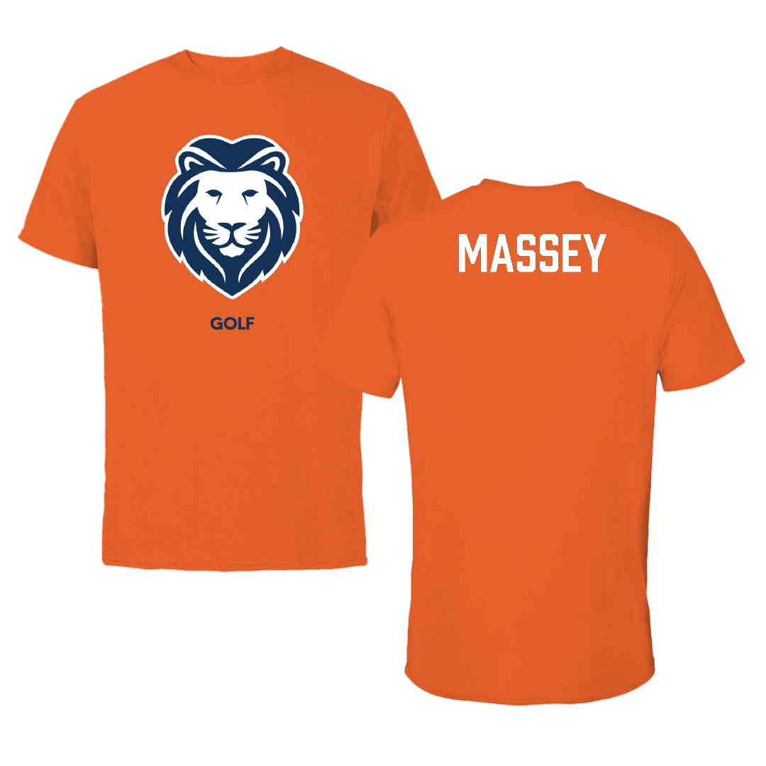 Wallace State Community College Golf (M) Orange Performance Tee - John Massey