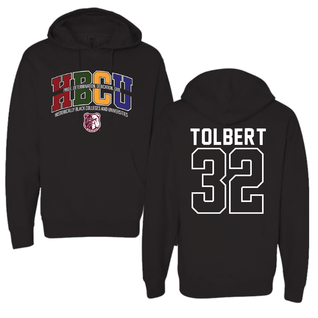 Alabama A&M University Volleyball Black HBCU Hoodie - #32 Ryann Tolbert