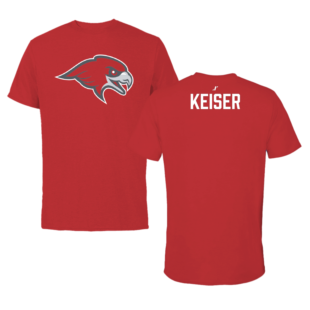 Montclair State University Softball Red Tee - Kylee Keiser
