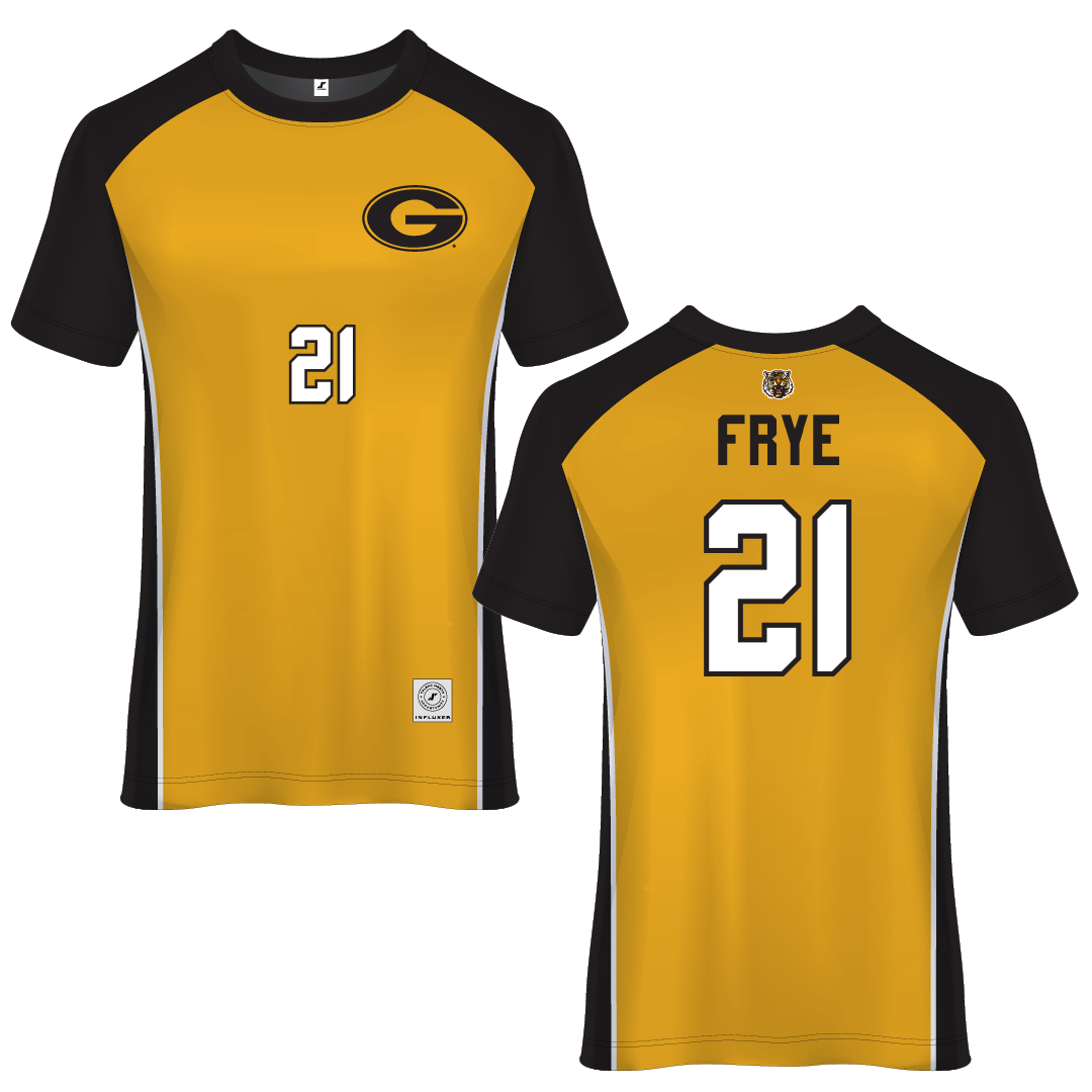 Grambling State University Gold Soccer Jersey - #21 Aaniyah Frye