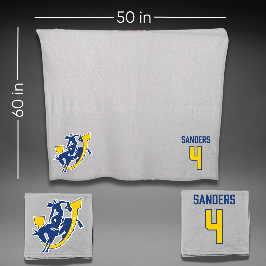 Southern Arkansas University Football Gray Blanket - #4 Cooper Sanders