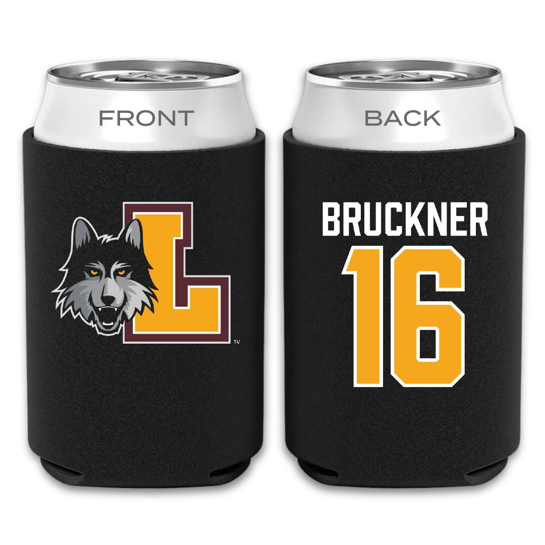Loyola University-Chicago Volleyball Black Can Cooler - #16 Jordan Bruckner