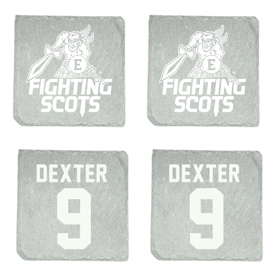PennWest Edinboro Football Stone Coaster (4 Pack)  - #9 Logan Dexter