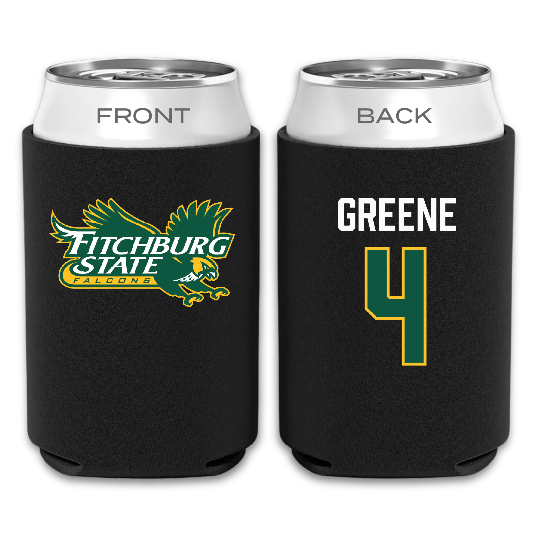 Fitchburg State University Basketball (M) Black Can Cooler - #4 Jaiden Greene