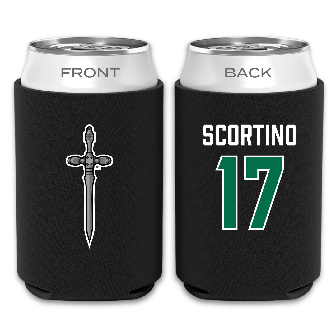 Wisconsin Lutheran College Soccer Black Can Cooler - #17 Aydan Scortino
