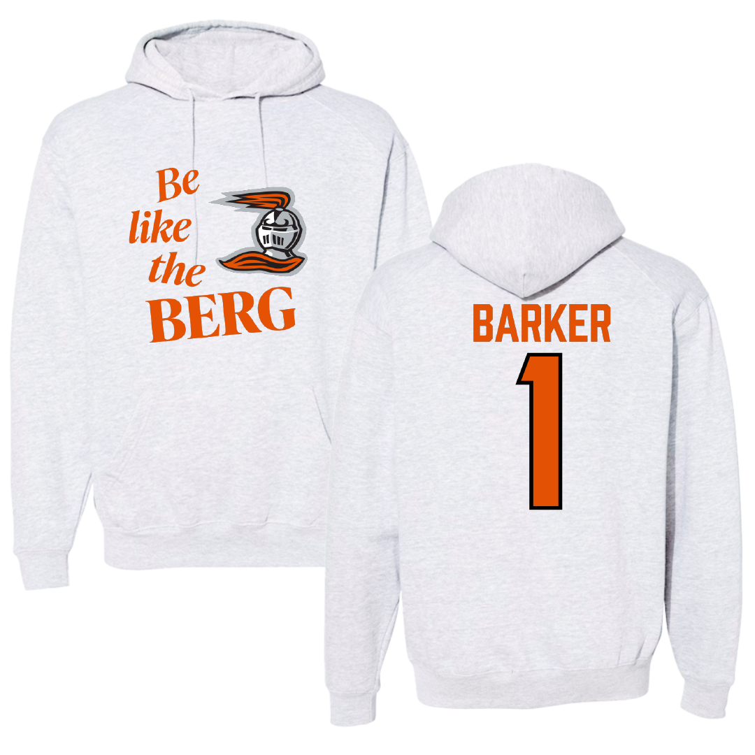 Heidelberg University Lacrosse Light Gray Be Like Us Hoodie - #1 Charles Barker