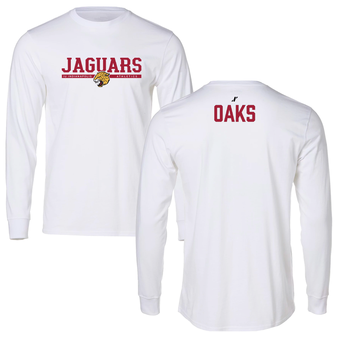 Indiana University Indianapolis Cheer White Long Sleeve - Alexis Oaks