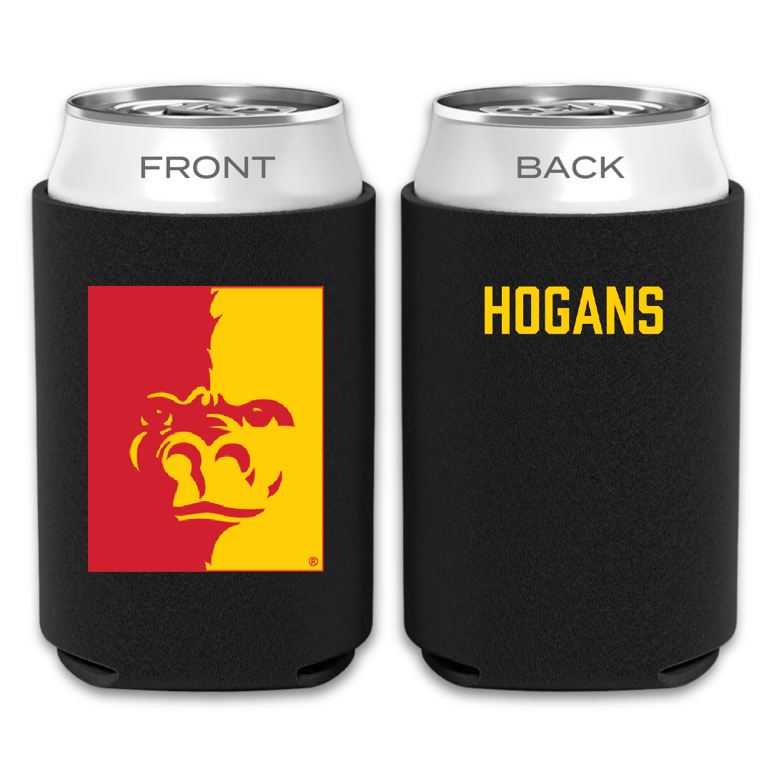 Pittsburg State University TF and XC Black Can Cooler - Dapriest Hogans