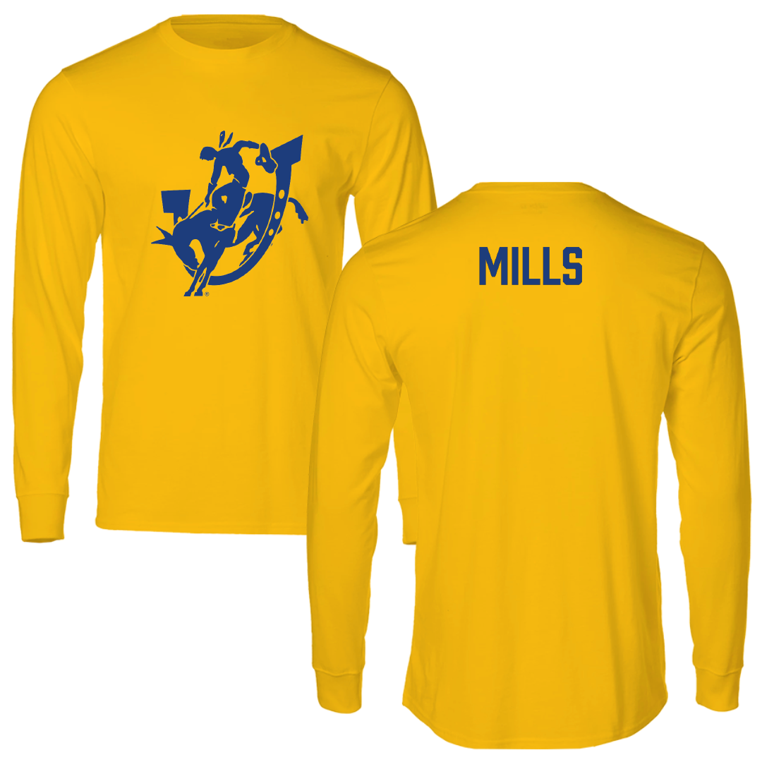 Southern Arkansas University Football Gold Long Sleeve - Peyton Mills