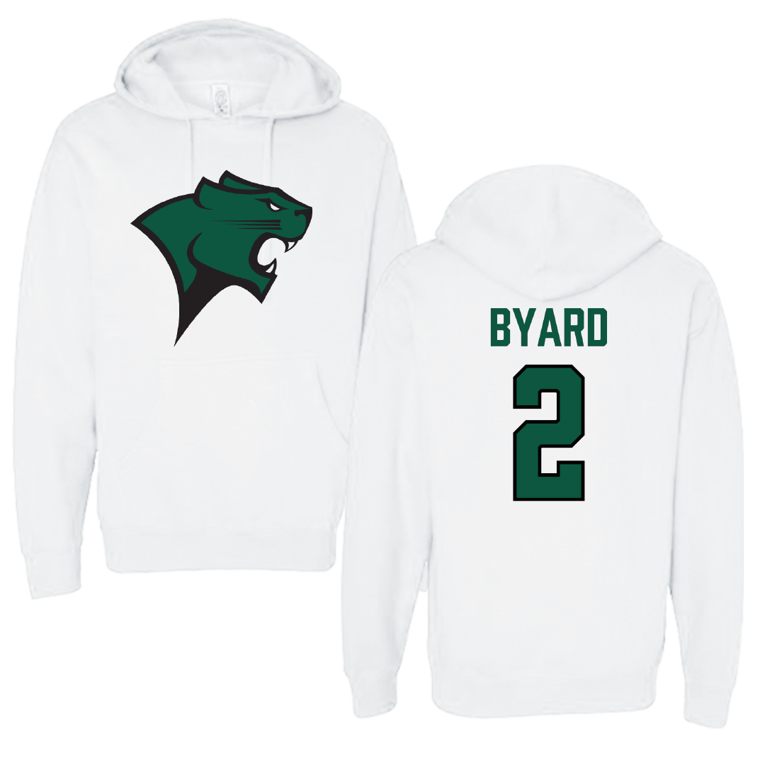 Chicago State University Basketball White Hoodie - #2 Stephen Byard