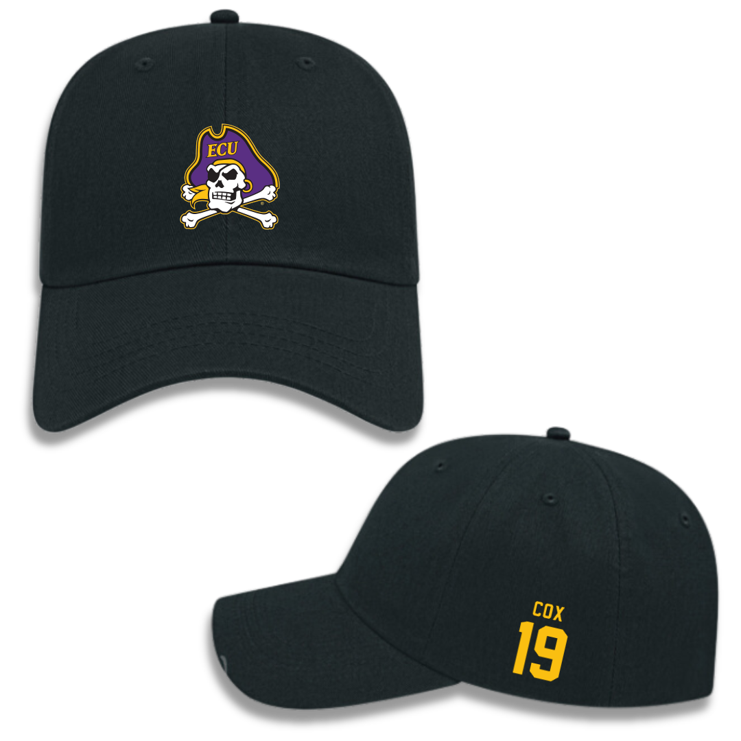 East Carolina University Soccer (W) Black Hat - #19 Sydney Cox