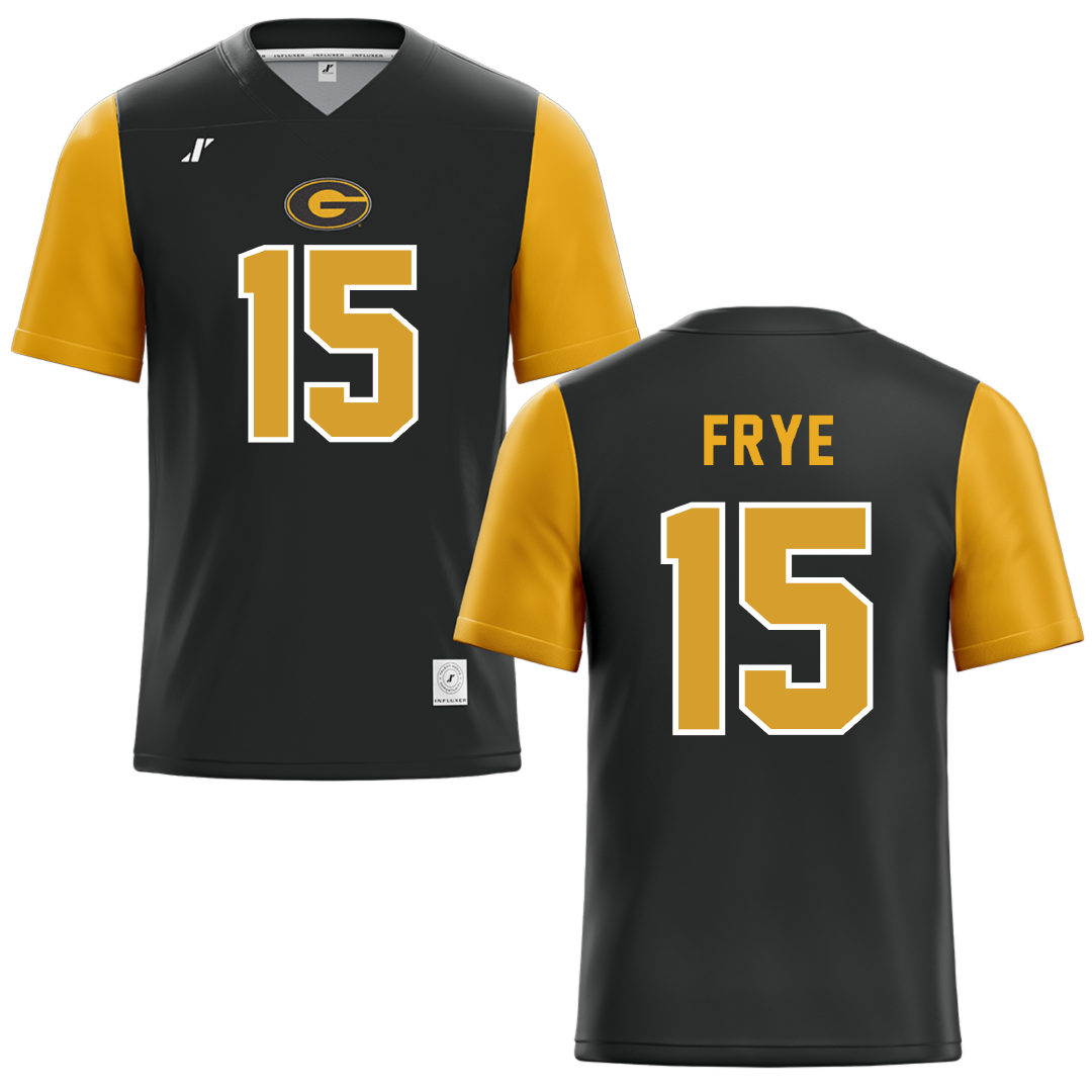 Grambling State University Black Football Jersey - #15 Ashton Frye