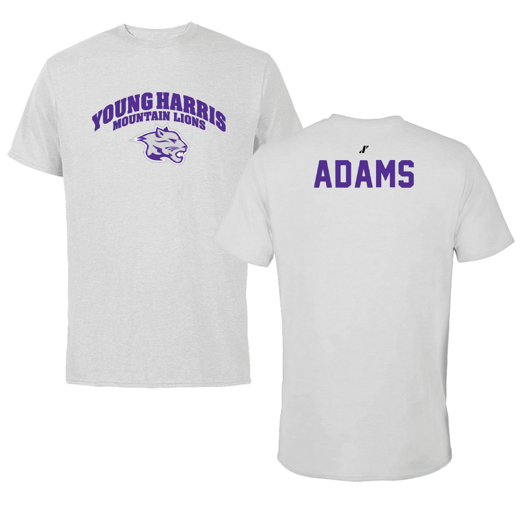 Young Harris College Cheer Light Gray Tee - Abigail Adams