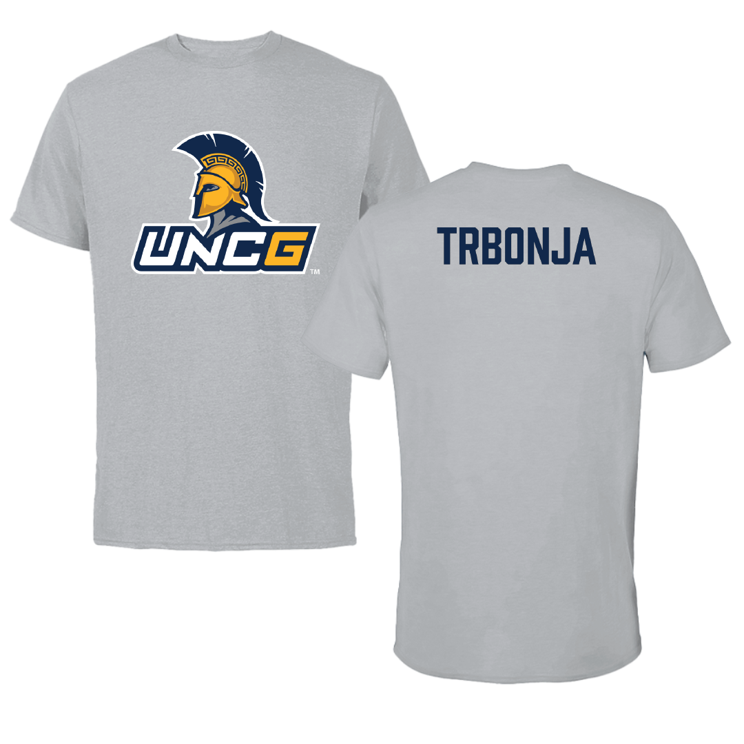 UNC Greensboro Tennis (M) Sport Gray Tee - Alan Trbonja