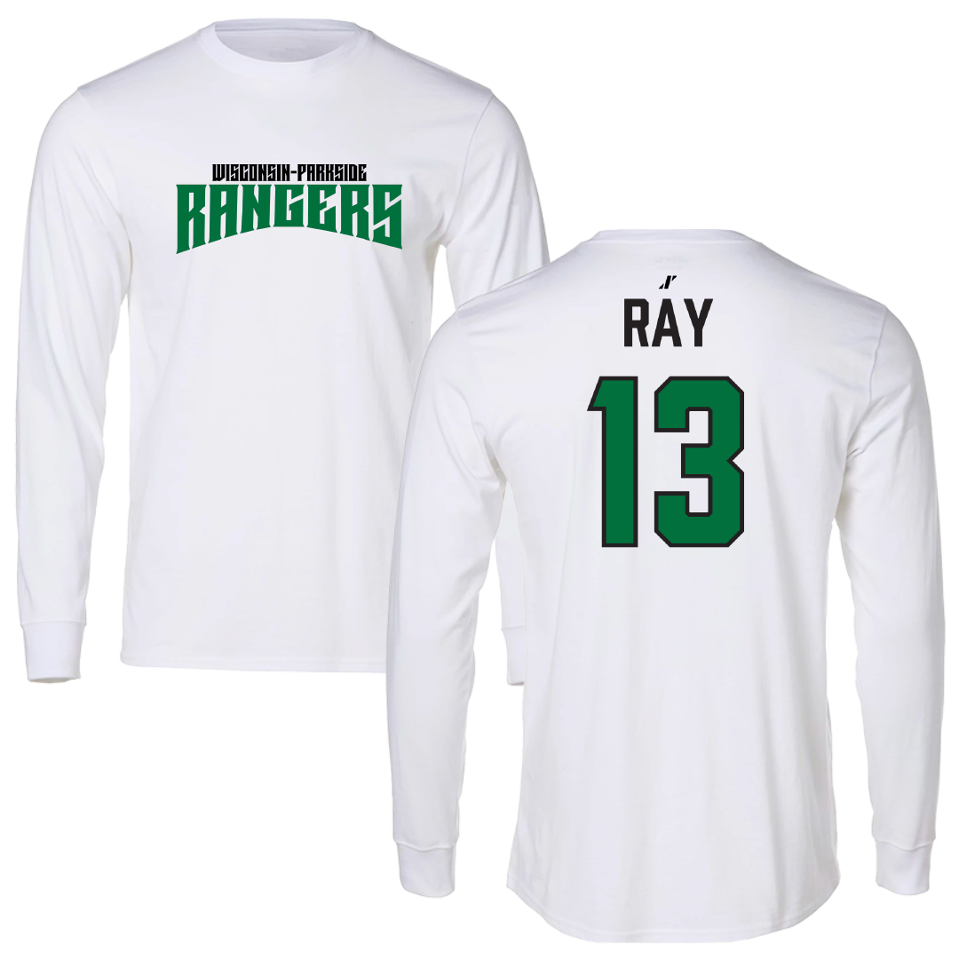 University of Wisconsin-Parkside Volleyball White Classic Long Sleeve - #13 Lily Ray