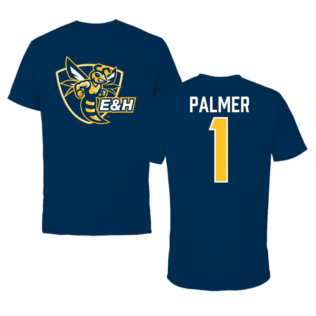 Emory & Henry College Volleyball Navy Tee - #1 Marki Palmer