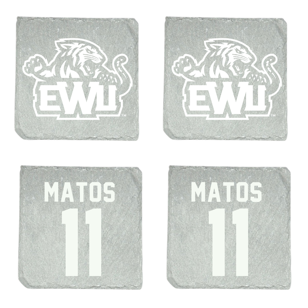 Edward Waters University Baseball Stone Coaster (4 Pack)  - #11 Erickson Matos