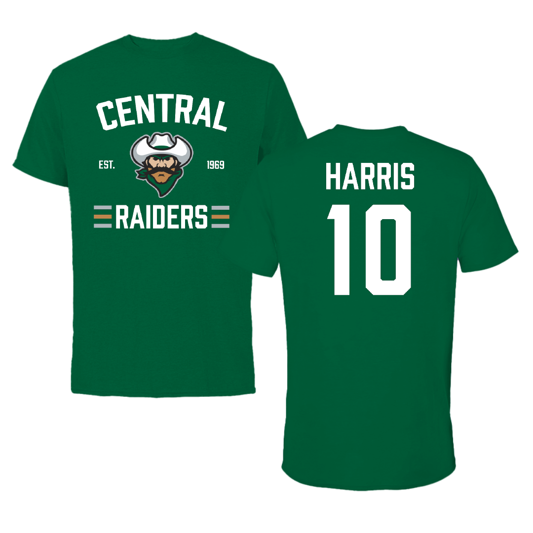Central Community College at Columbus Soccer (W) Green General Performance Tee - #10 Erin Harris