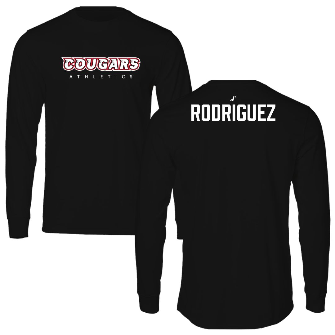 Southern Illinois University Edwardsville Cheer Black Performance Long Sleeve - Naomi Rodriguez