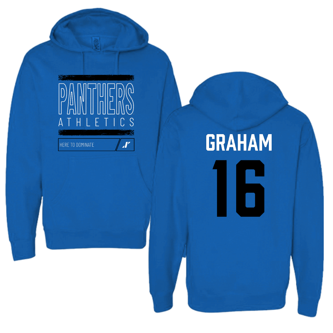Georgia State University Soccer Blue Dominate Hoodie - #16 Brandon Graham