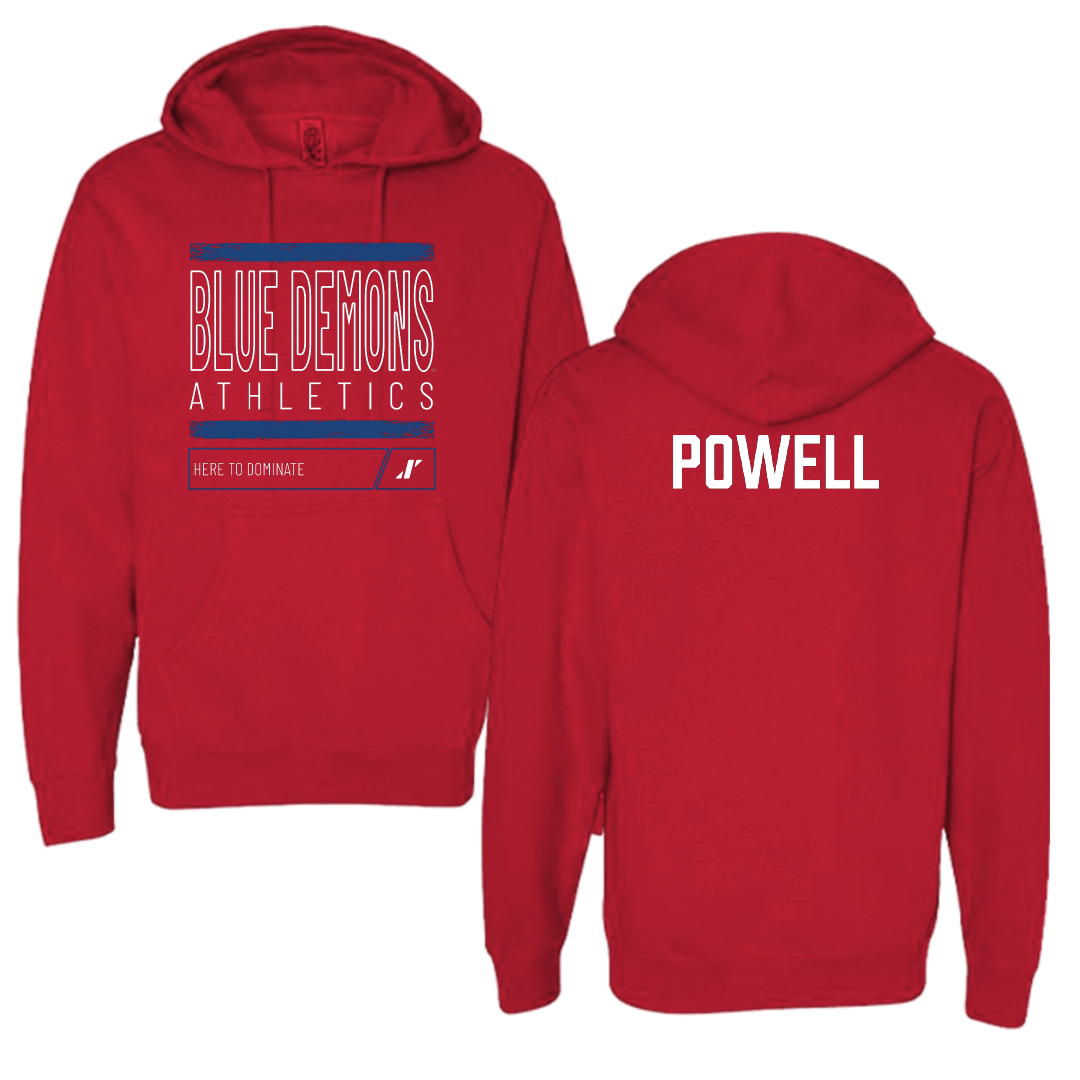DePaul University Golf (W) Red Dominate Hoodie - Brianna Powell