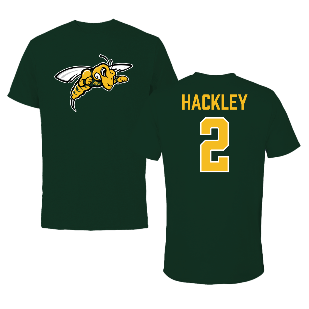 Black Hills State University Basketball (M) Forest Green Tee - #2 Jaeton Hackley