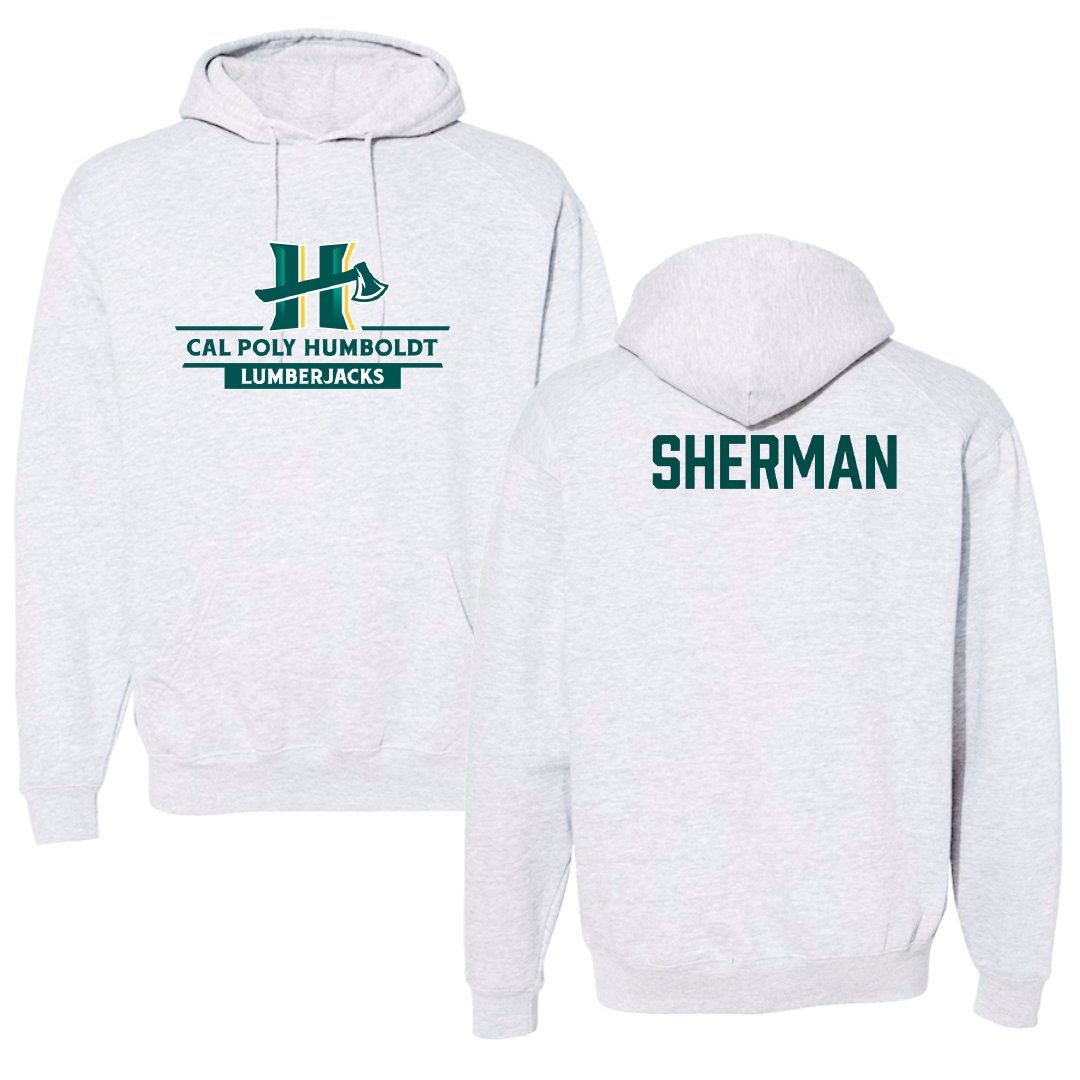 Cal Poly Humboldt Rowing (W) Gray Hoodie - Delaney Sherman