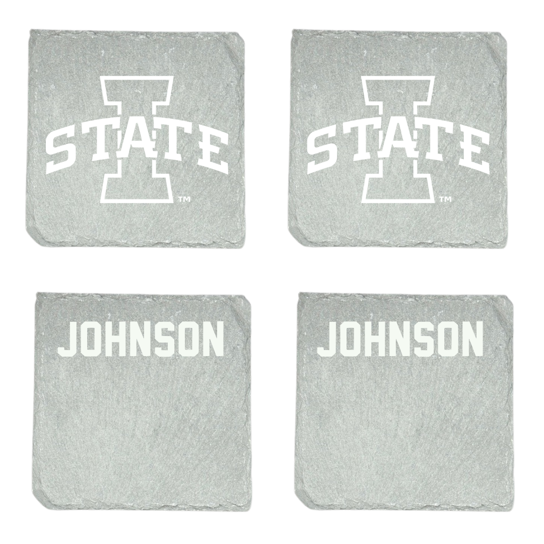 Iowa State University Wrestling Stone Coaster (4 Pack)  - Paniro Johnson