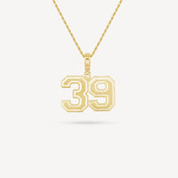 Gold Presidents Pendant and Chain - #39 Tyler Griffin