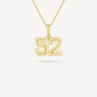 Gold Presidents Pendant and Chain - #52 Vinnie Keller