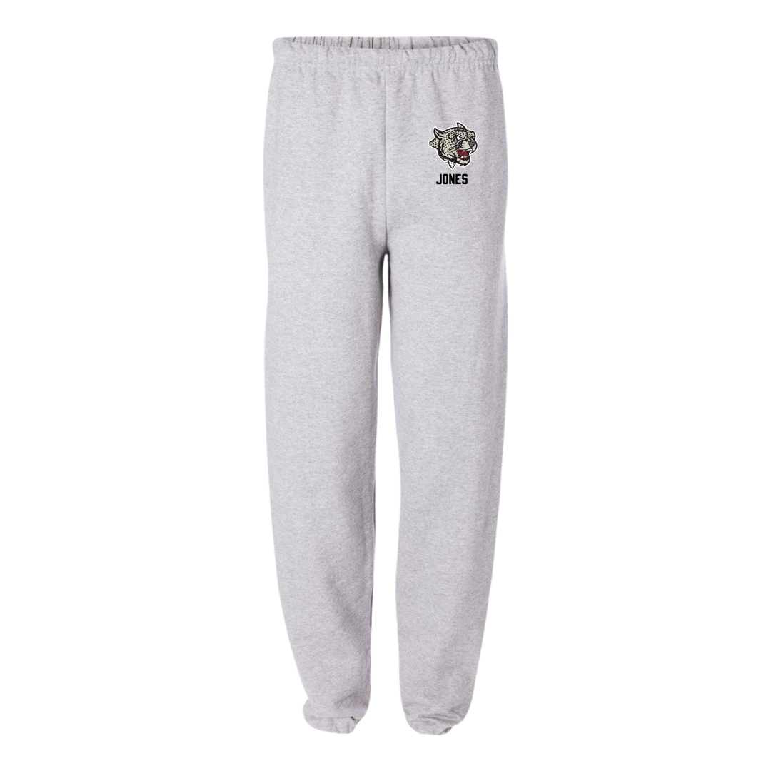Lafayette College Football Light Gray Sweatpants - #4 Avery Jones