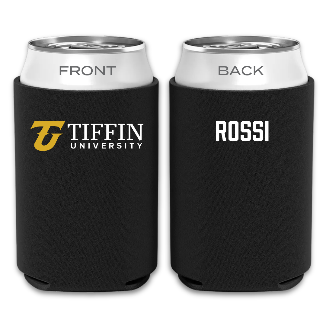 Tiffin University Tennis Black Can Cooler - Samuel Rossi
