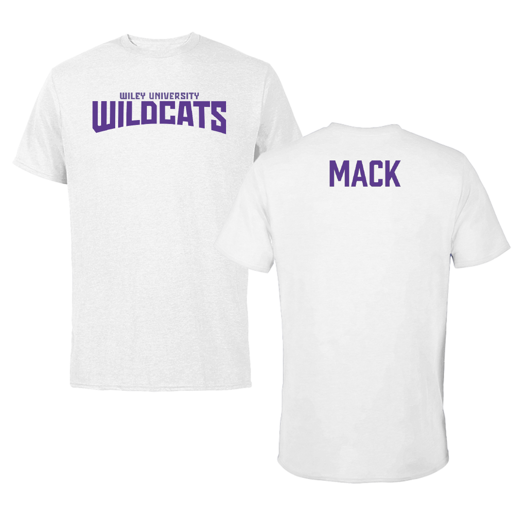 Wiley University Golf White Classic Tee - Titus Mack