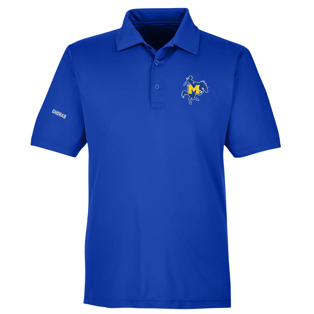 McNeese State University Tennis (W) Blue Polo - Toffee Ghorab