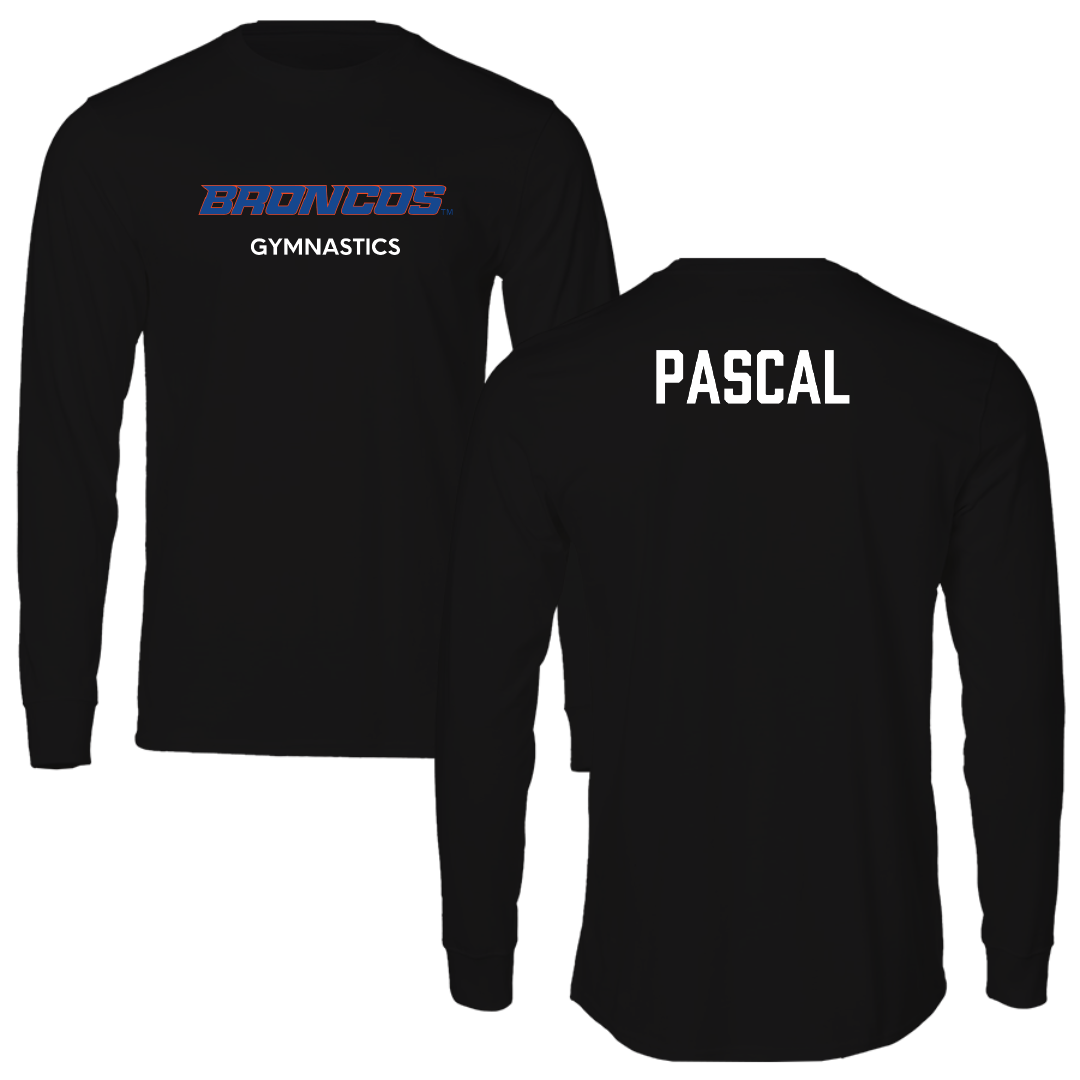 Boise State University Gymnastics (W) Black Long Sleeve - Blake Pascal