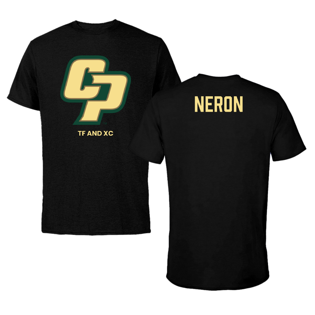 Cal Poly TF and XC Black Performance Tee - Colby Neron