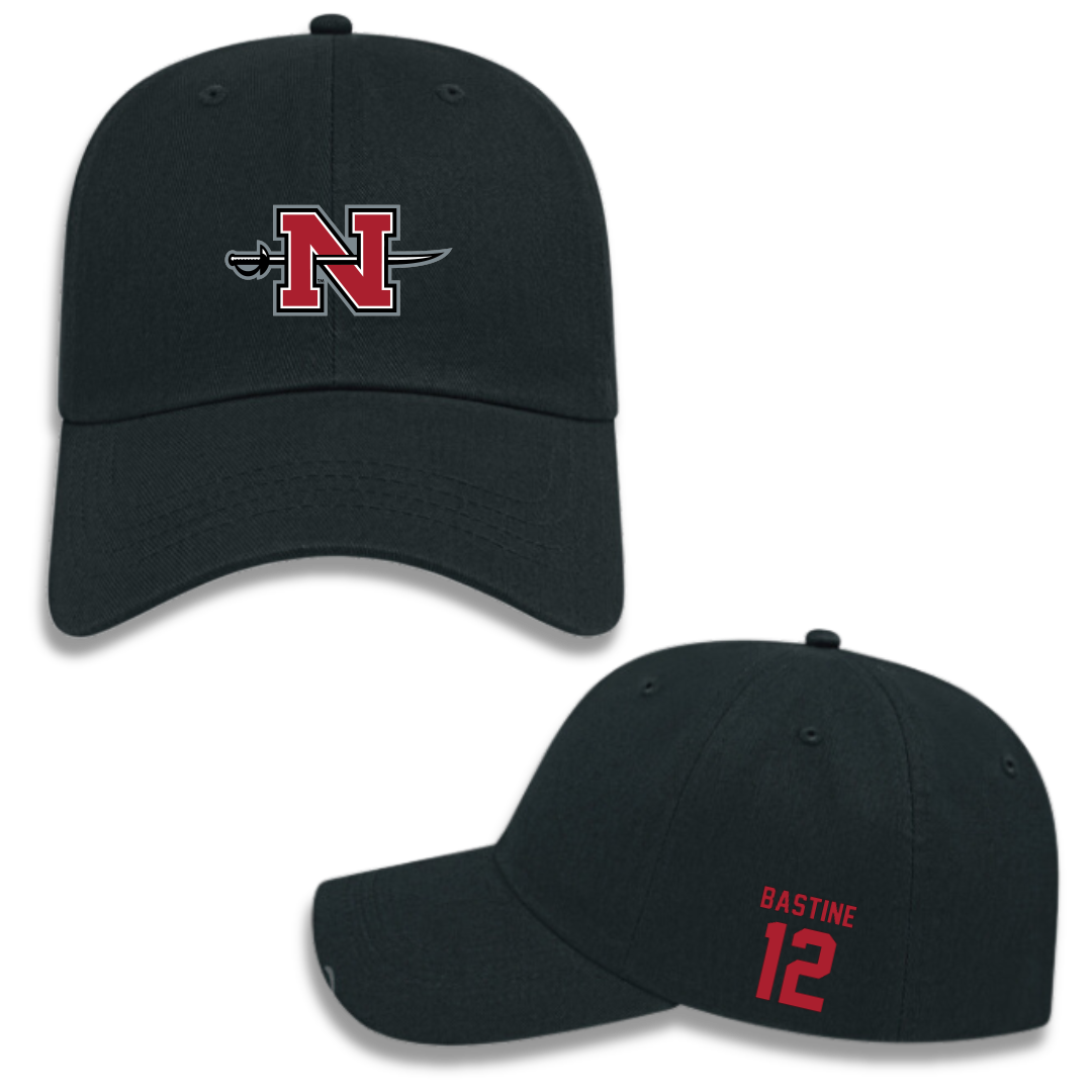 Nicholls State University Soccer (W) Black Hat - #12 Peyton Bastine