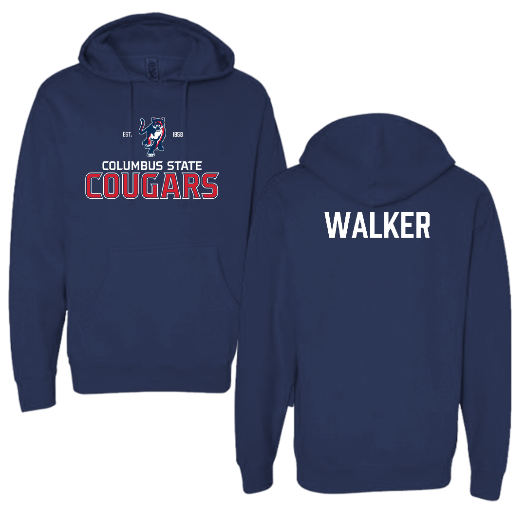 Columbus State University TF and XC Navy General Hoodie - Zahara Walker