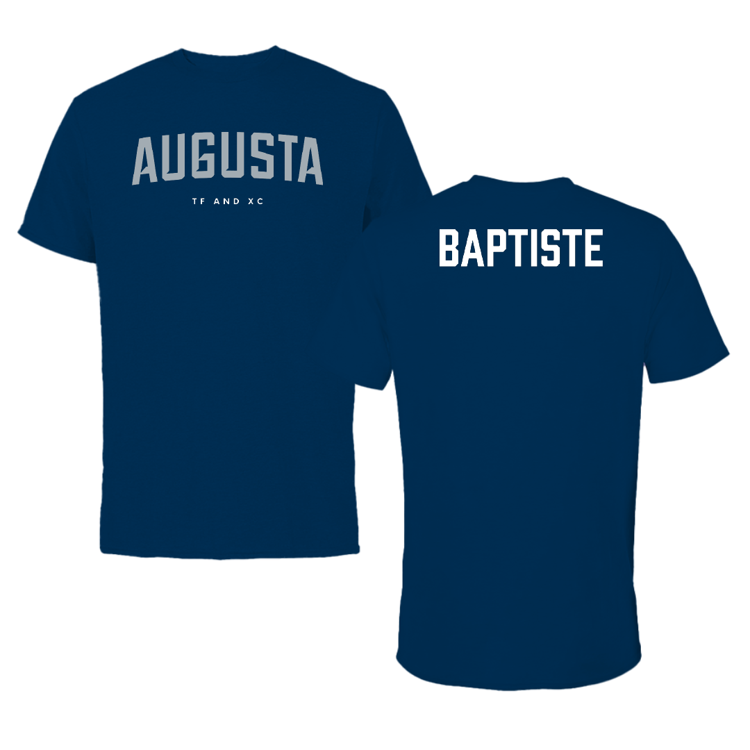 Augusta University TF and XC Navy Performance Tee - Mitchell Baptiste