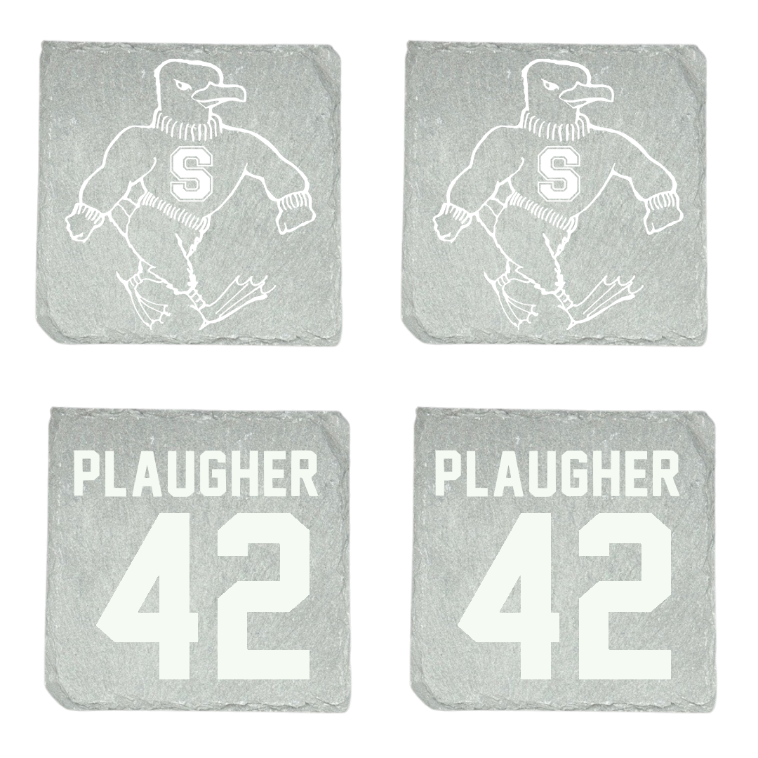 Salisbury University Basketball (W) Stone Coaster (4 Pack)  - #42 Abby Plaugher