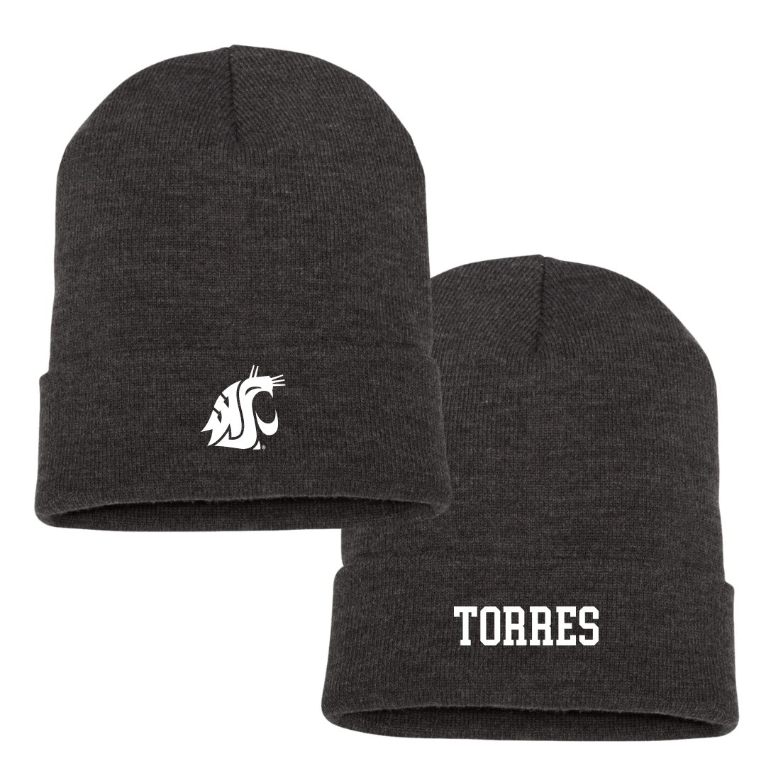 Washington State University Rowing (W) Dark Gray Beanie - Sara Torres
