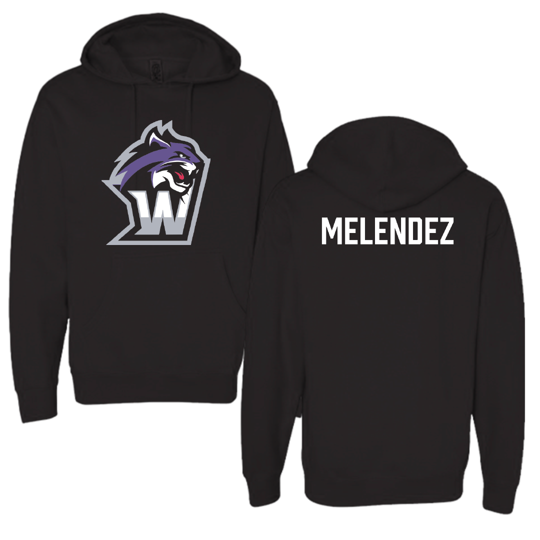 Wiley University Baseball Black Hoodie - Felix Melendez