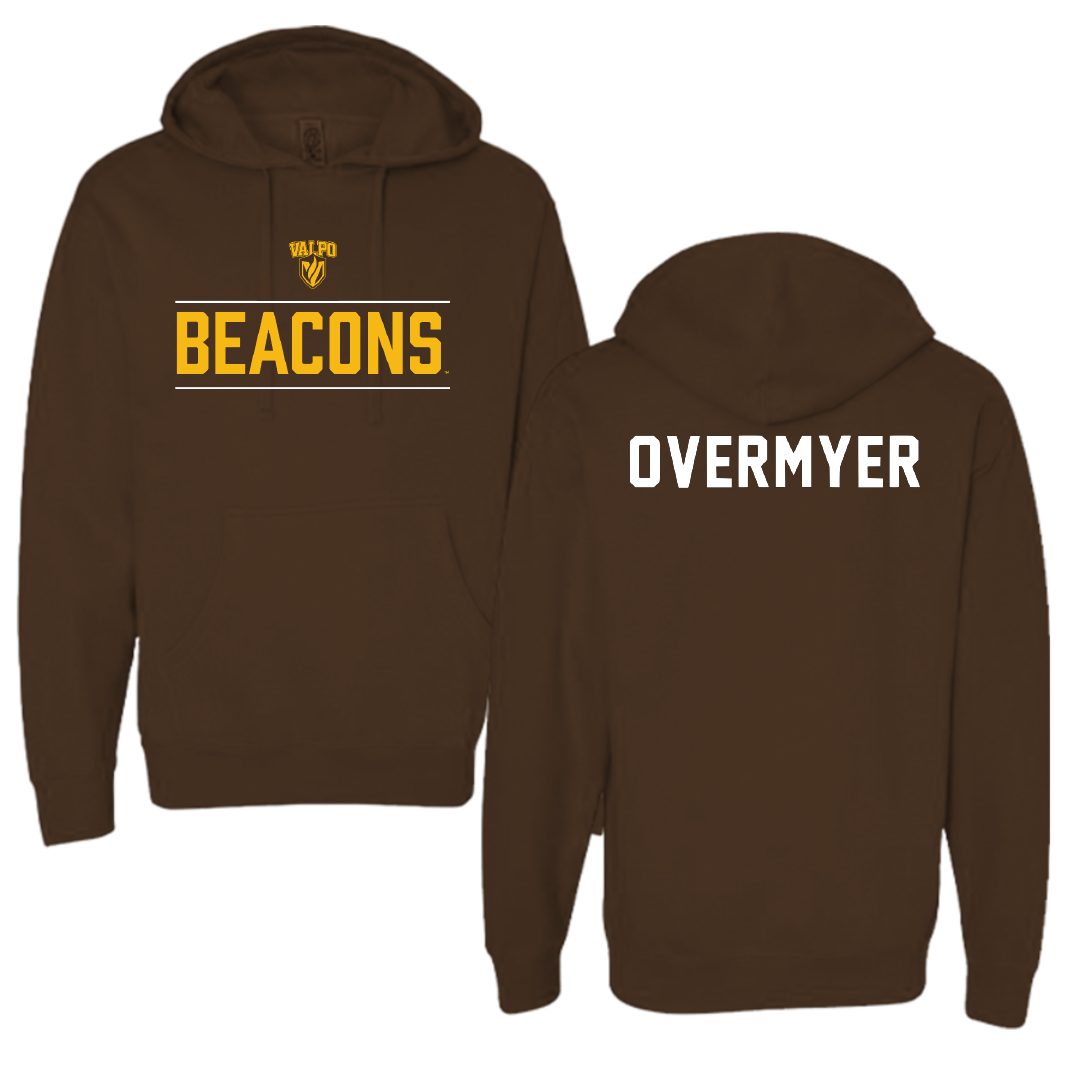 Valparaiso University Cheer Brown General Hoodie - Jerica Overmyer