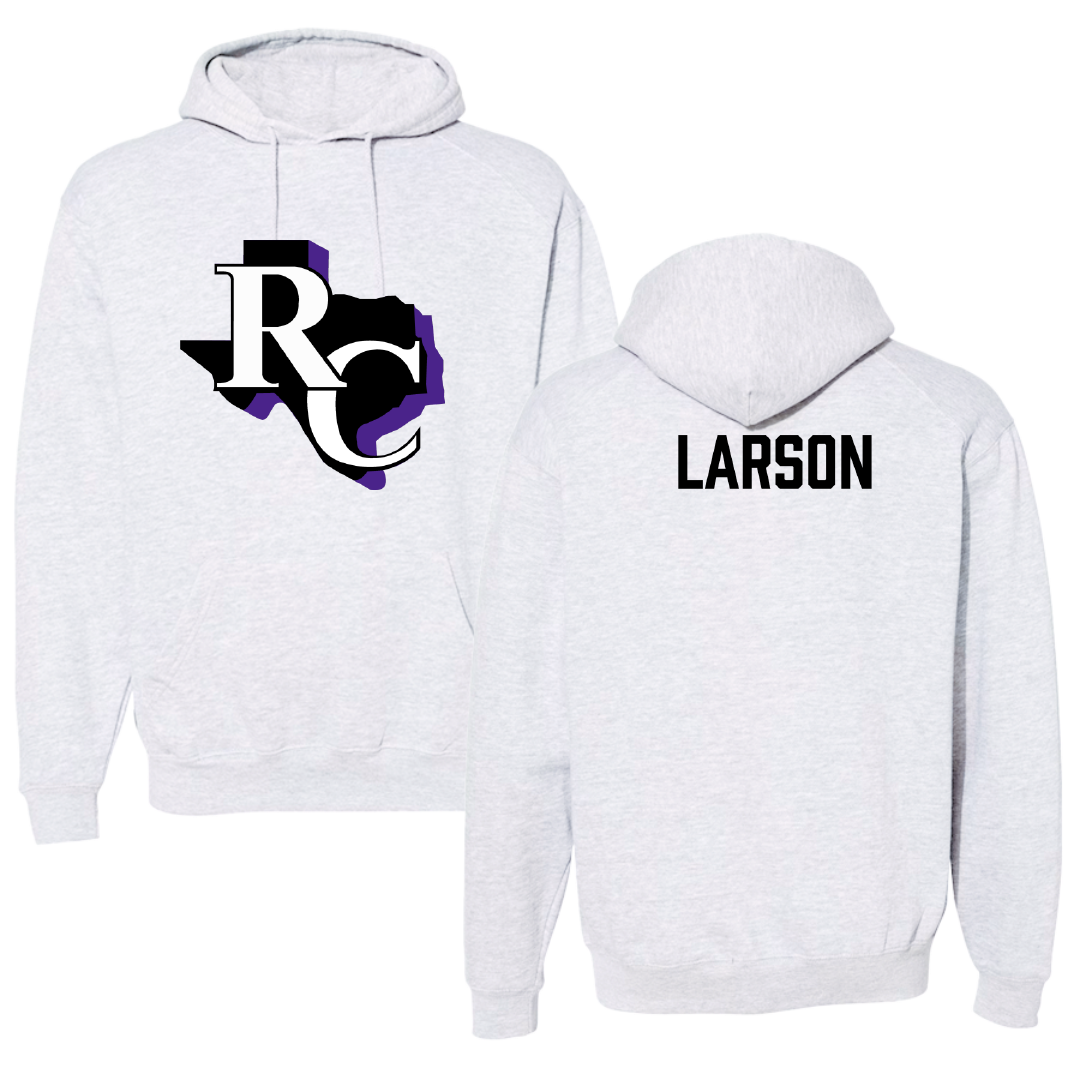 Ranger College Baseball Gray Hoodie - Daniel Larson