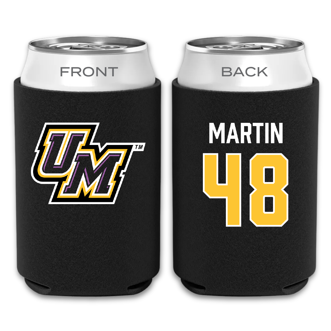 University of Montevallo Baseball Black Can Cooler - #48 Liam Martin