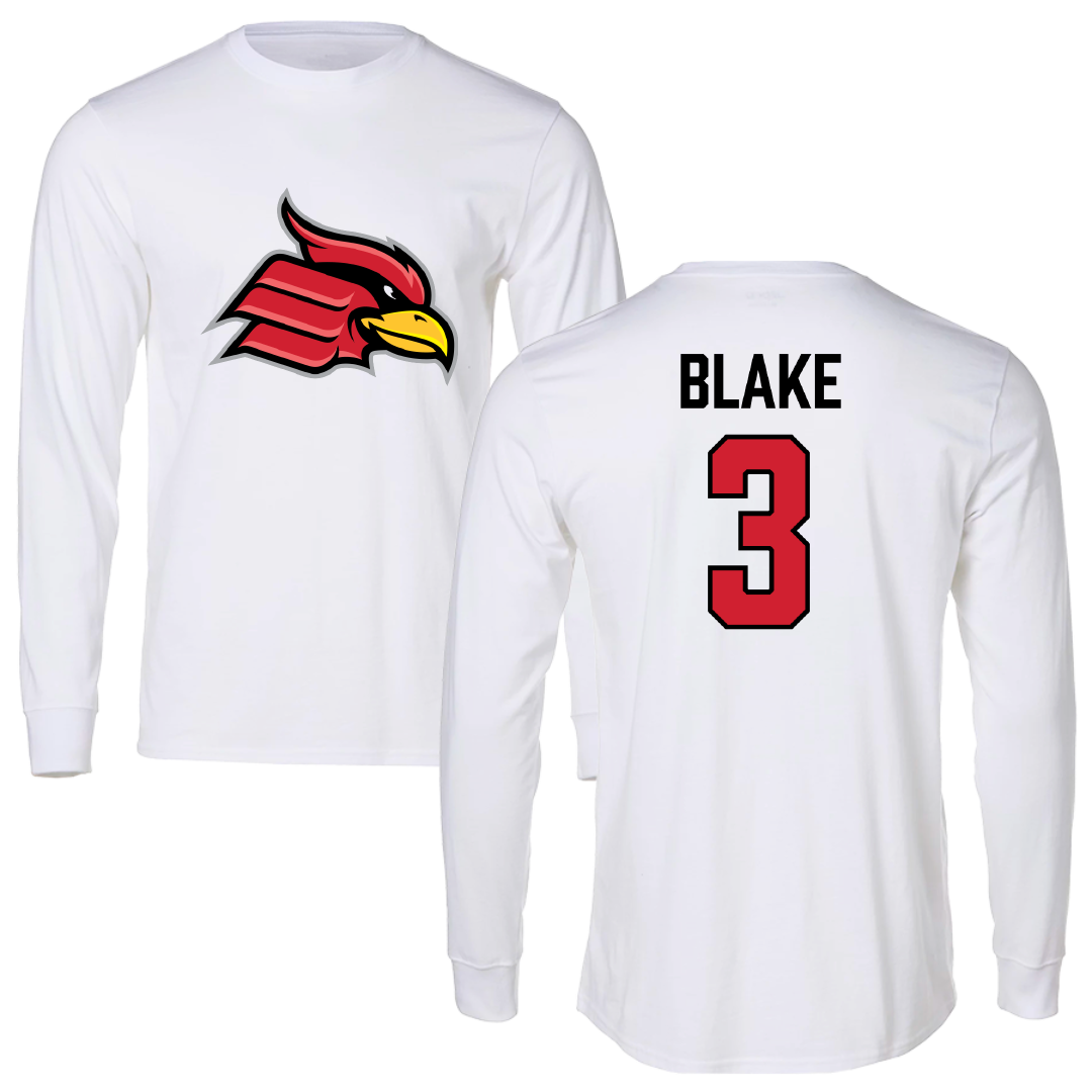 Wheeling University Football White Long Sleeve - #3 Carter Blake