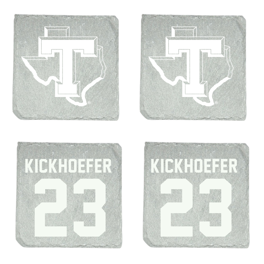 Tarleton State University Baseball Stone Coaster (4 Pack)  - #23 Cullen Kickhoefer