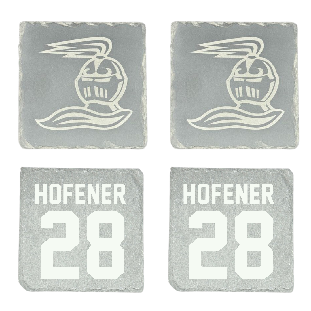 Heidelberg University Baseball Stone Coaster (4 Pack)  - #28 Nick Hofener