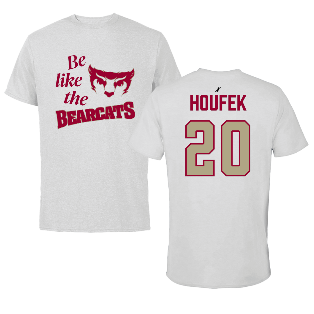 Willamette University Football Light Gray Be Like Us Performance Tee - #20 Josh Houfek
