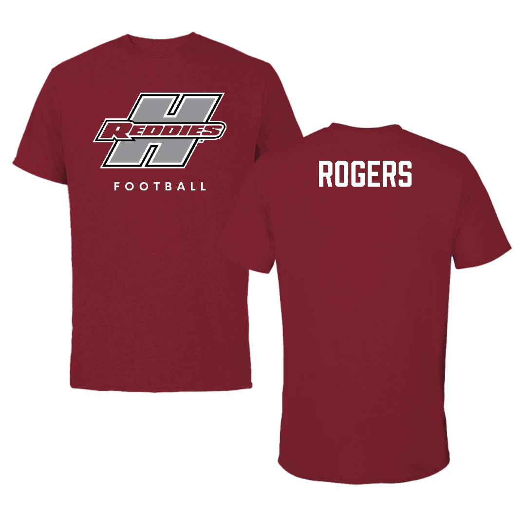 Henderson State University Football Cardinal Tee - Pierce Rogers